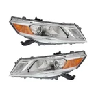 For Honda Crosstour 2013-2015 Headlights Driver And Passenger Side Pair Halogen New. Price: $561.65.