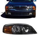 For 00-02 Lincoln Ls Base Headlight Headlamp Assembly With Bulb Passenger Side New. Price: $129.95.