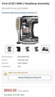 Ford JC3Z-13008-J Headlamp Assembly 2018-2019 New. Price: $350.00.