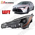 For 2020 2021 2022 Toyota Corolla Headlights W/led Drl Left Driver Side Lh New. Price: $80.00.