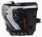 Oem Right Passenger Side Led Headlamp For Gmc Sierra 2500, 3500 Pro, Sle Black Used. Price: $775.00.