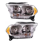 For Dodge Durango Headlight 2011-2013 Pair Passenger Driver Side Halogen Type New. Price: $264.70.
