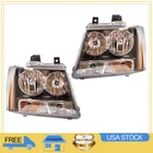 Tyc Left Right Headlight Assembly 2X For 2007 - 2013 Chevrolet Avalanche New. Price: $275.39.