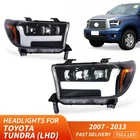 Pair Led Headlights For Toyota 2007-2013 Tundra & 2008-2017 Sequoia Sequential New. Price: $499.00.