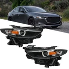 Led For 2019 2020 2021 Mazda 3 Headlights Assembly W/o Afs Right+left Side Clear New. Price: $258.77.