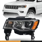 For Jeep Grand Cherokee 2017-2021 Halogen Headlight Assembly Driver Chrome Trim New. Price: $84.99.