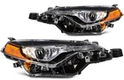 For Toyota Corolla 1.8L 2017-2019 Projector Headlights Assembly Pair Black New. Price: $158.99.