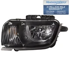 Headlight Halogen Left Driver Fits 2010-2013 Chevrolet Camaro GM2502346 Black New. Price: $78.93.