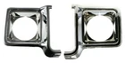 New Chrome Headlight Bezel Trim Set For R&l 73-78 Chevy Gmc Pickup Blazer Jimmy. Price: $90.95.