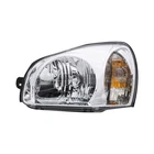 For Hyundai Santa Fe 03-06 Driver Side Replacement Headlight Standard Line New. Price: $63.28.