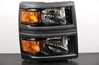 2019-2024 Chevrolet Silverado 4500 5500 6500 Halogen Black Headlight Right Oem Used. Price: $299.00.