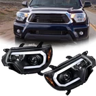 For Toyota Tacoma 2012-2015 Headlights Halogen W/ Led Drl Clear Lens Left+right New. Price: $178.95.