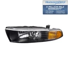 Headlight Left Driver Fits 2002-2003 Mitsubishi Galant MI2502122 Halogen New. Price: $55.40.