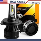 Auxito H4 9003 Led Headlight Bulbs Kit Conversion Hi/low Super Beam Bright 2/4X New. Price: $8.54.