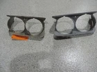 69-E70 C3 Corvette Lh/rh Metal Headlight Bezels W/squirter Holes-gm #3911143/144 Used. Price: $499.95.