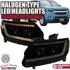 Smoke Projector Headlights Fits 2015-2022 Chevy Colorado Led Bar Sequential Lamp New. Price: $338.49.