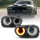 Pair Led Headlights Halogen Lamps Projector For 2015-2023 Dodge Challenger New. Price: $144.41.