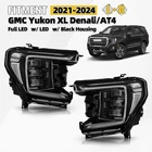 For 2021-2024 Gmc Yukon Xl DENALI/AT4 Full Led Black Headlight Left+right Pair New. Price: $365.99.