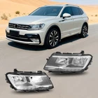For 2018-2021 Volkswagen Tiguan Halogen Headlight W/led Drl Headlamps (pair) Set New. Price: $229.06.