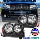 For 2005-2007 Jeep Grand Cherokee Black Headlights Pair Replacement Left+right New. Price: $82.98.