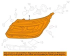Ford Oem 2016 Explorer-headlight Assy FB5Z13008B New. Price: $1595.98.