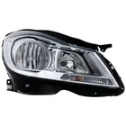 Headlight For 12-14 Mercedes Benz C250 Right Chrome Housing With Bulb Capa Sedan New. Price: $175.31.
