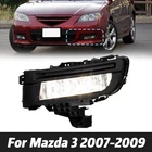 For 2007-2009 Mazda 3 Sedan Left Driver Front Bumper Halogen Fog Lamp Light Drl New. Price: $35.00.