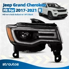 For 2017-2021 Jeep Grand Cherokee Hid/ Xenon Headlight Black Right Side 16 Pins New. Price: $189.99.