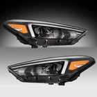 Fit For 2019-2021 Hyundai Tucson Halogen W/led Drl Headlights Assembly Pair New. Price: $300.99.