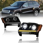 Led Projector Headlight W/drl Sequential For 11-13 Jeep Grand Cherokee New. Price: $279.99.