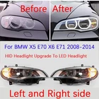 Usa Stock For Bmw X5 X6 E70 E71 08-14 Hid Upgrade Led Headlight Lh & Rh New. Price: $889.00.