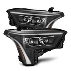 Alpharex 880874 Luxx-series Black Headlights W/amber Drl For 22-26 Toyota Tundra New. Price: $1095.00.