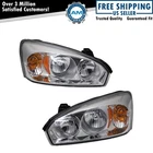 Headlight Assembly Set Driver & Passenger Side Fits 2004-2008 Chevrolet Malibu New. Price: $120.14.