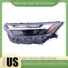 Led Headlight Assembly Left Driver Side 81150-0R350 For Toyota RAV4 2022-2024 New. Price: $134.99.