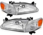 Headlamps Fits Toyota For Corolla 1998-2000 Headlights Assembly Pair Clear Lens New. Price: $73.49.