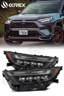 Alpharex Black Nova Led Headlight For 2019-2025 Toyota RAV4 (high Trim) See Note New. Price: $1179.00.