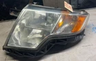 07-10 Edge Driver Side Left Front Headlight Headlamp Assembly Bright Background Used. Price: $84.98.