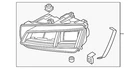 Genuine Audi Composite Headlamp 8S0-941-774-H New. Price: $3105.39.