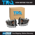 Trq Headlight Assembly Set Driver & Passenger Side Fits 2018-2020 Toyota Tundra New. Price: $284.95.
