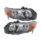 For Honda Civic 2006-2008 Headlights Driver And Passenger Side Pair Coupe New. Price: $318.37.