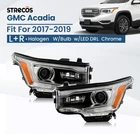 For 2017 2018 2019 Gmc Acadia W/led Drl Chrome Halogen Headlight Left+right Pair New. Price: $245.99.