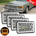 For Chevrolet Caprice 1977-1986 4X6"INCH Sealed Headlights Hi/lo Beam Drl New. Price: $58.25.