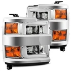Alpharex Headlight Fits 15-19 Chevrolet Silverado 2500HD/3500HD Projector New. Price: $393.31.