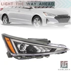 Headlight Headlamp For Hyundai Elantra 2019 2020 Projector Black Housing Right New. Price: $69.86.