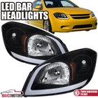 Black Fits 2005-2010 Chevy Cobalt 07-09 Pontiac G5 Drl Led Headlights Left+right New. Price: $139.49.