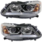 For Honda Accord 2017 Headlight Driver And Passenger Side Pair Halogen Hybrid New. Price: $782.91.