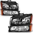 For Chevy Avalanche 2003-2006 Headlights Assembly Pair Left+right Sides Headlamp New. Price: $52.99.