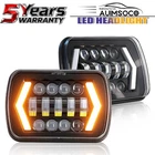 5X7" 7X6 Inch Led Headlight H4 Projector Hi/lo W/ Drl For Chevy K10 K20 C10 C20 New. Price: $89.99.