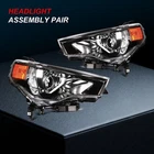Fits Toyota 4RUNNER 2014-2020 Projector Headlights Assembly Pair Black Headlamp New. Price: $159.99.