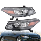For 2008-12 Honda Accord 2-DOOR 2DR Coupe Black Headlights Assembly Headlamps New. Price: $115.19.